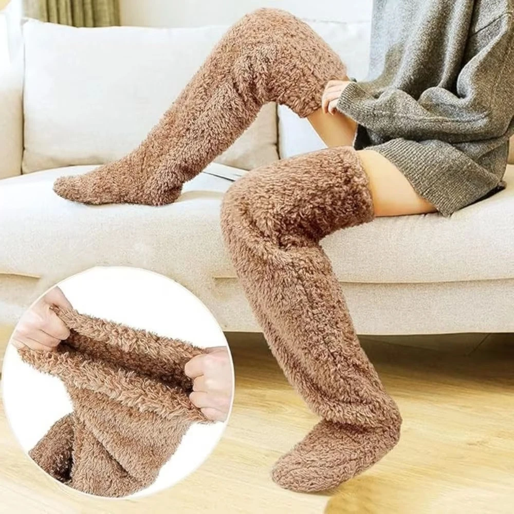 

Многофункциональные зимние теплые чулки для женщин и мужчин, постельное белье для сна с одеялом, старые холодные ноги, теплые носки для сна, утепление ног