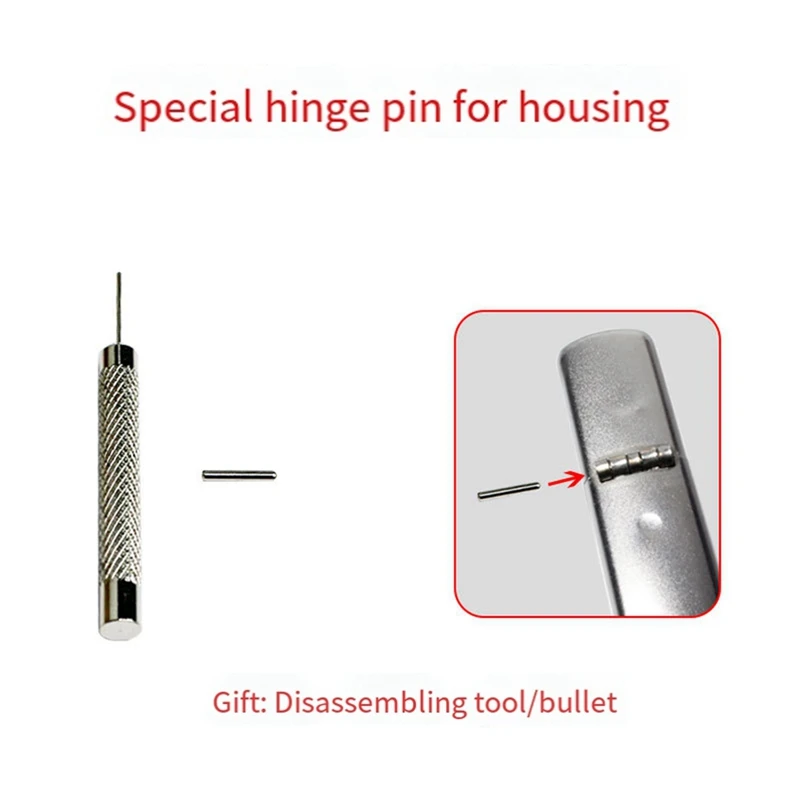 Suitable For Zippo 9MM (1970-2004) Lighter Shell Hinge Pin Punch Latch Connection Pin Easy Install Easy To Use