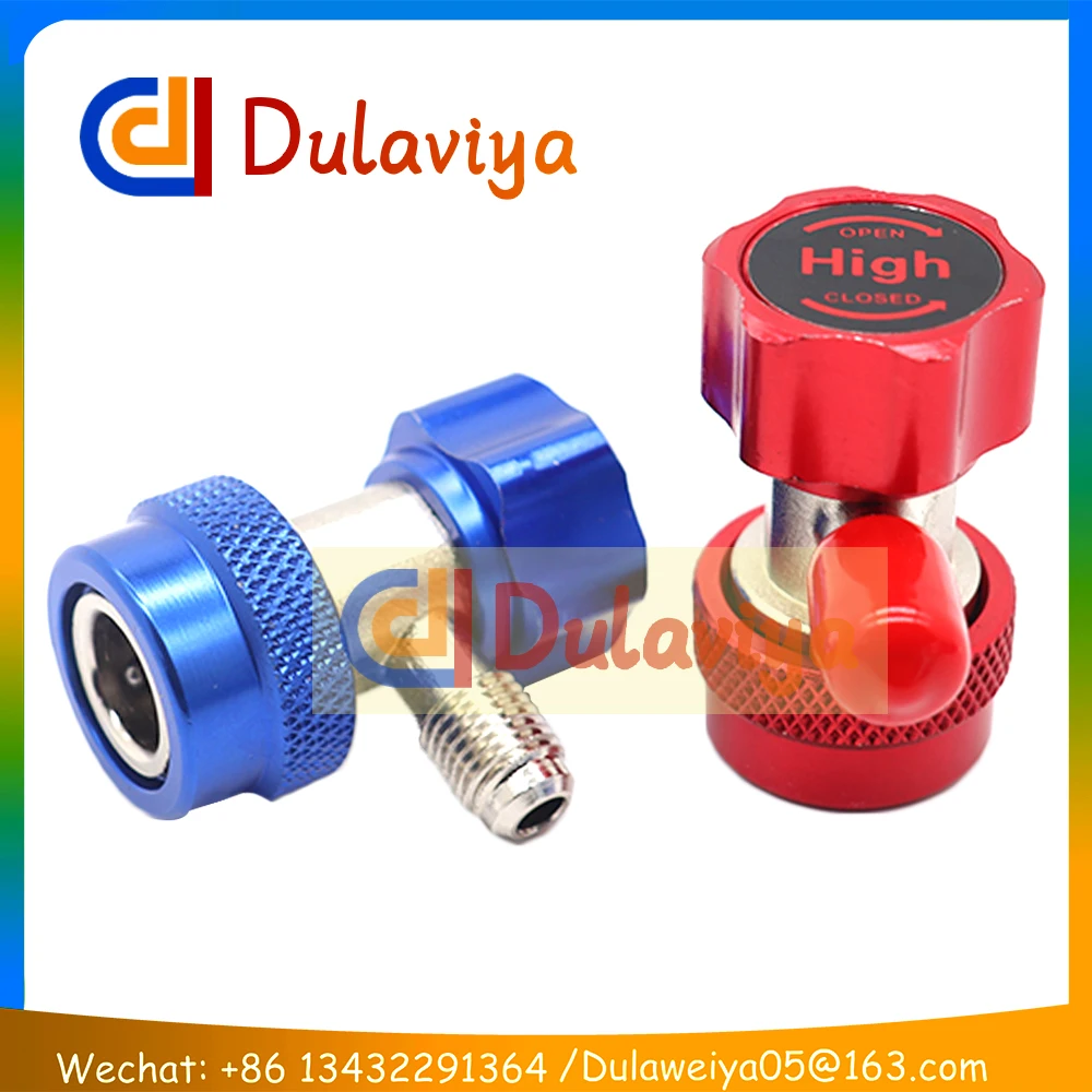 

FOR R134A R1234YF AC Air Condition Quick Coupler Adapter H L Manifold Connector Remover Tool Air Conditioning Accessories