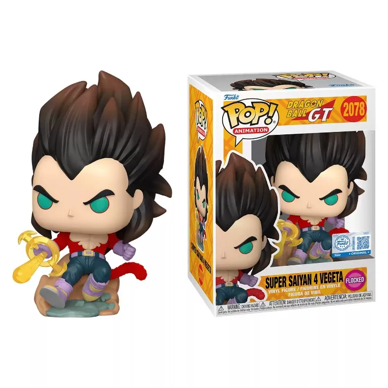 Funko POP الأصلي لعبة دراغون بول GT سوبر سايان 4 غوكو فيغيتا ألعاب شخصيات الحركة للبنين بنات هدية تحصيل نموذج الحلي