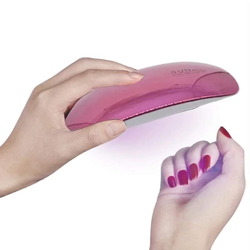 

Mini 24W Nail Dryer, white pink, portable, USB interface, very convenient for family use, UV LED
