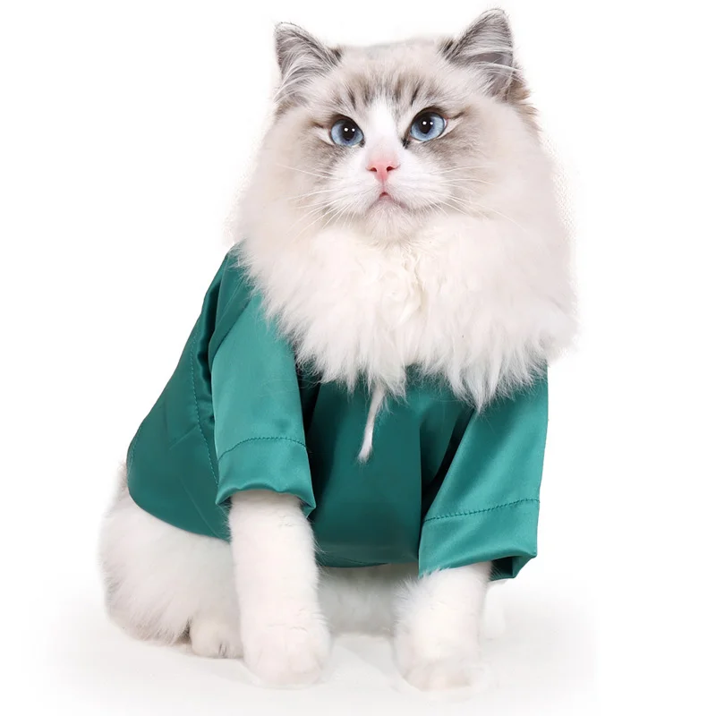 Ramadan Colorful Cat Clothes Puppy Shirt Baju Raya Kucing