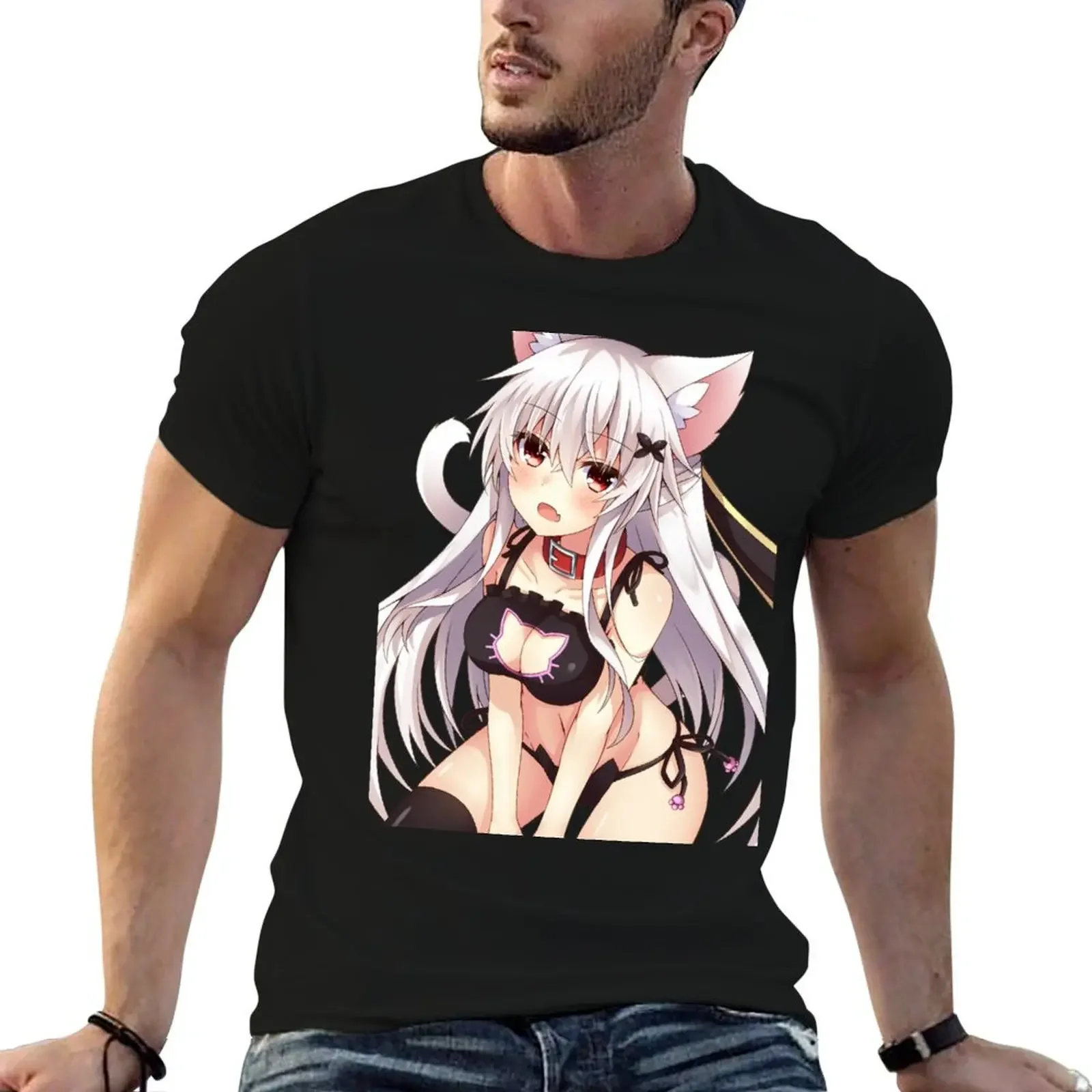 

Your daily dose of catgirls T-Shirt blacks Aesthetic clothing cheap stuff shirts graphic tees mens clothing