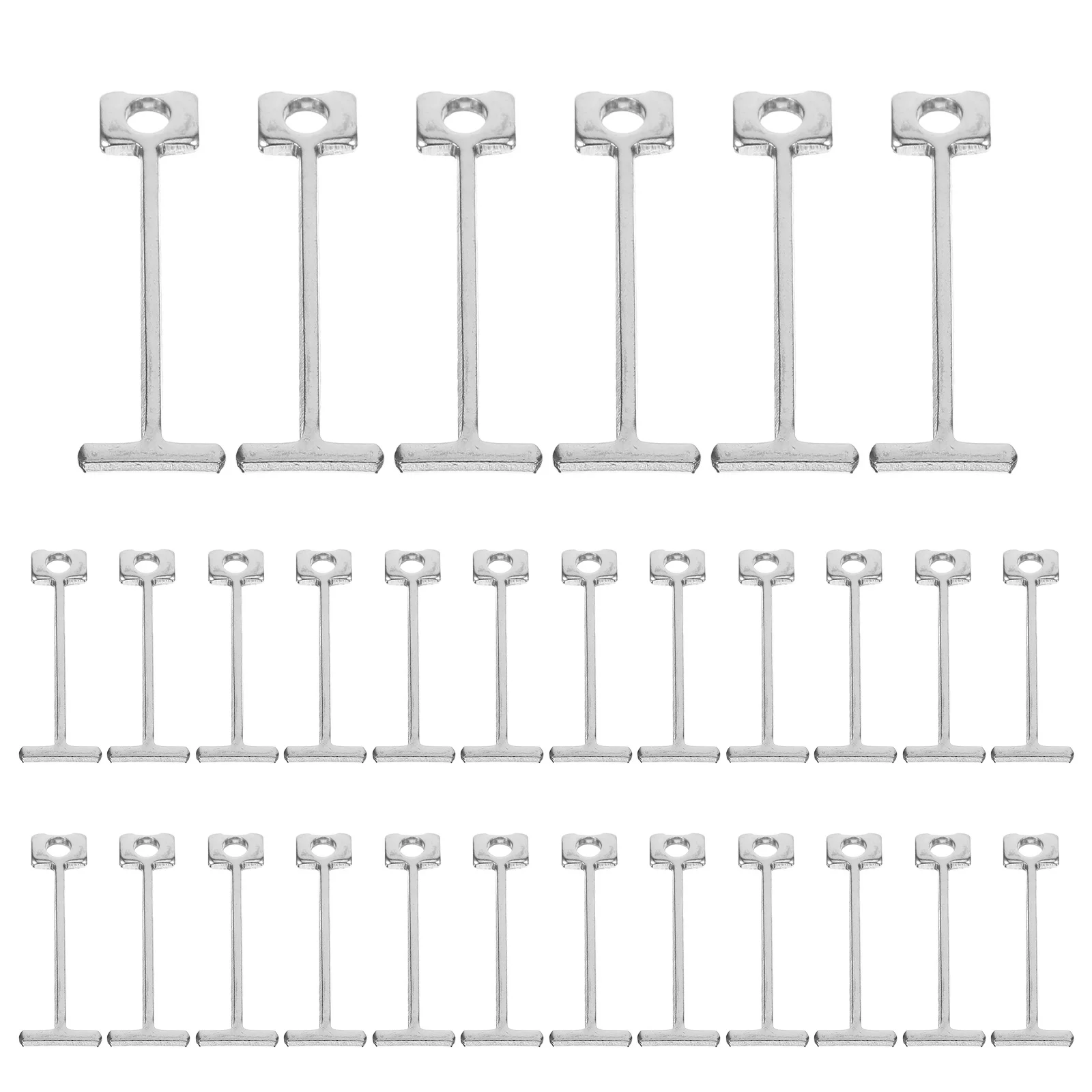 100pcs Ceramic Tile Leveling Spacers Reusable Metal Needles For Floor Wall Tiling Tools Tile Spacing System Building Tool Supply