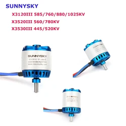 SUNNYSKY X3120-III X3520-III X3530-III 585/760/880/1025/560/780KV Brushless Motor for RC Quadcopter Airplanes Fixed Wing Plane