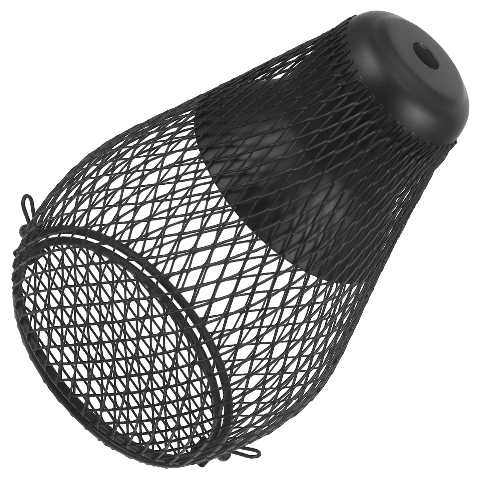 

Reptile Pet Heating Lamp Shade Metal Cover Black Anti Scald Reusable Longtime Protective Light Fixture Terrarium Heat Lamp Cover
