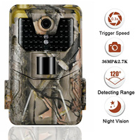 Waterproof Trail Hunting Camera 24MP 2.7K Night Version Cameras IP65 Photo Trap HC900A 0.3s Trigger Wildlife Surveillance Cam