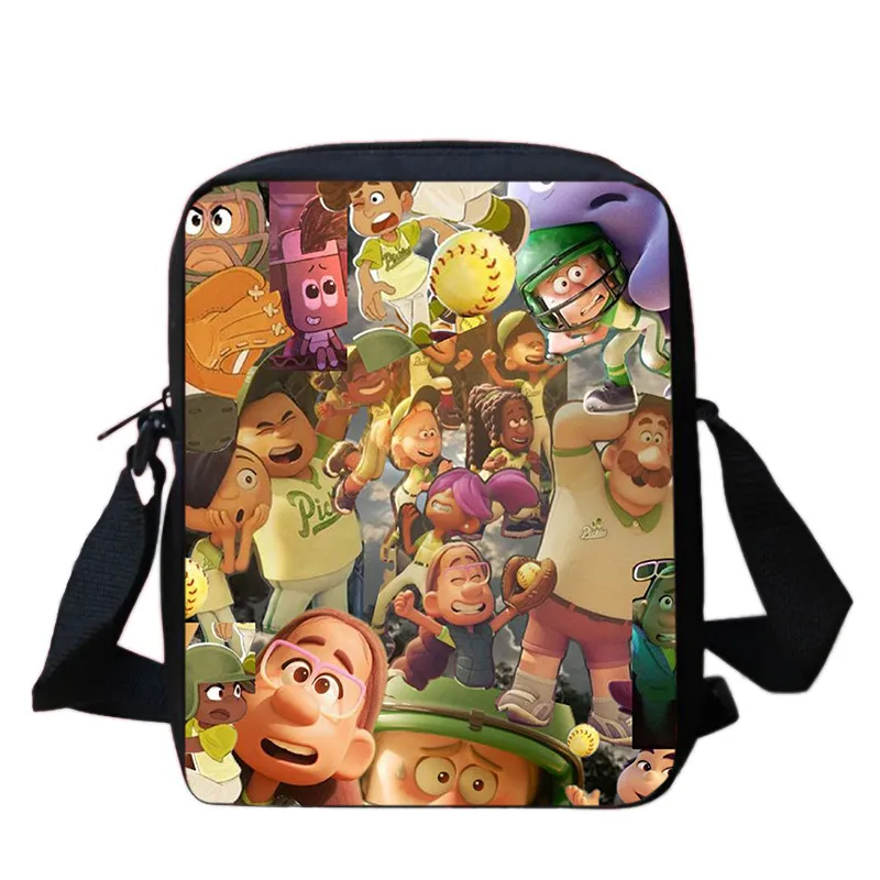

Disney Crossbody Backpack for Boys Girls,Cartoon Win or Lose Shoulder Bags Prints School Crossbody Bags,Child Messenger Satchel
