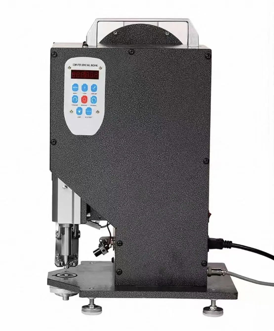 Automatic Integrated Banner Scroll Fabric Canopy with Computer Controlled Servo Fastening System