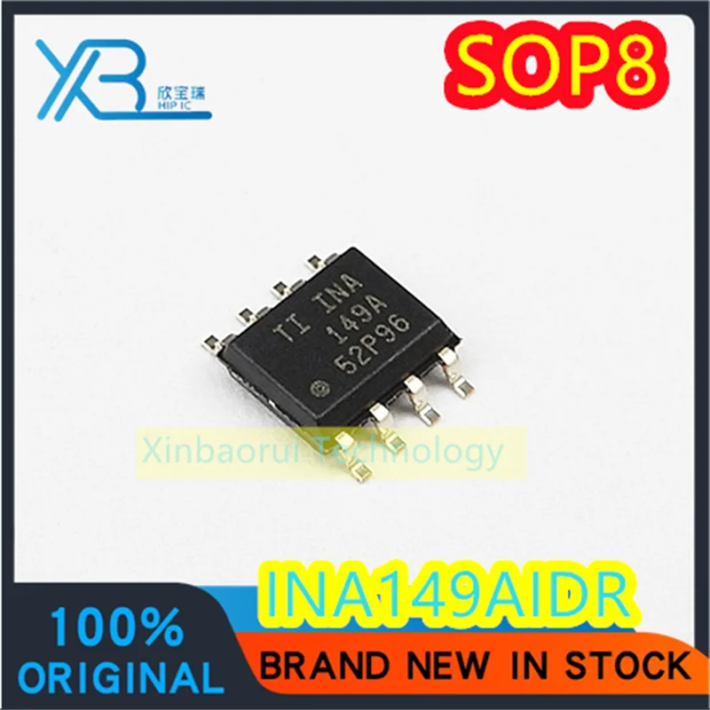 

(3/30pieces) INA149AIDR INA149AID INA149A High Common Mode Voltage Differential Amplifier SOP8 New Original Fast Delivery