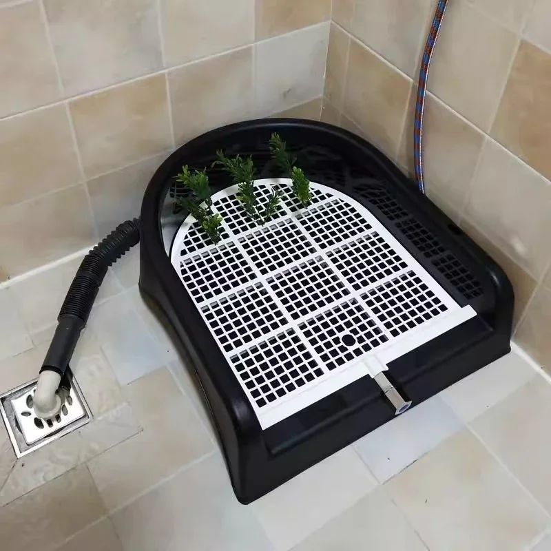 Automatic flushing cleaning, straight through the sewer, small dog urinal potty urination