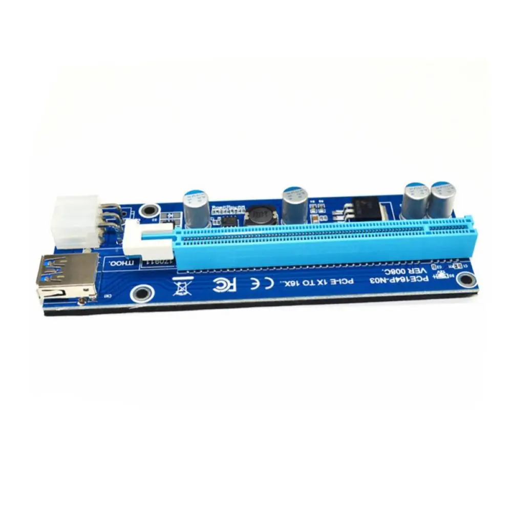 for Laptop Mini PCI-E to PCI-E x16 Riser External Graphics Card + 60 USB cable for Laptop