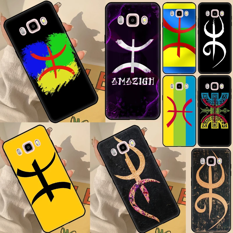 Amazigh Berber Flag Case For Samsung Galaxy A3 A5 J1 2016 J3 J5 J7 2017 A6 A7 A8 A9 J8 J4 J6 Plus 2018 Cover