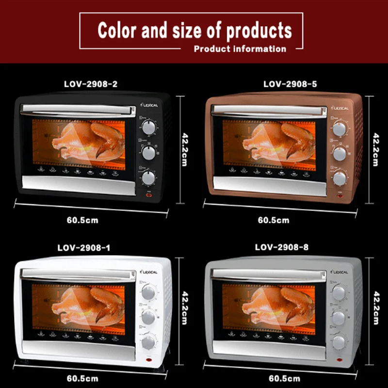 Oven Kue Komersial Kapasitas Besar Roti Komersial Listrik 110V/220V