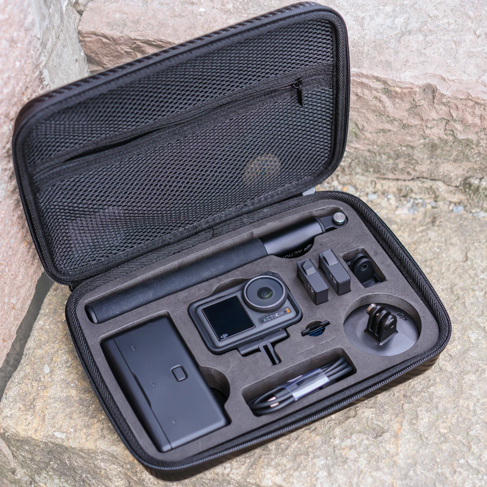 SUREWO Surface-Waterproof Carrying Case Compatible with DJI Osmo Action 4/3