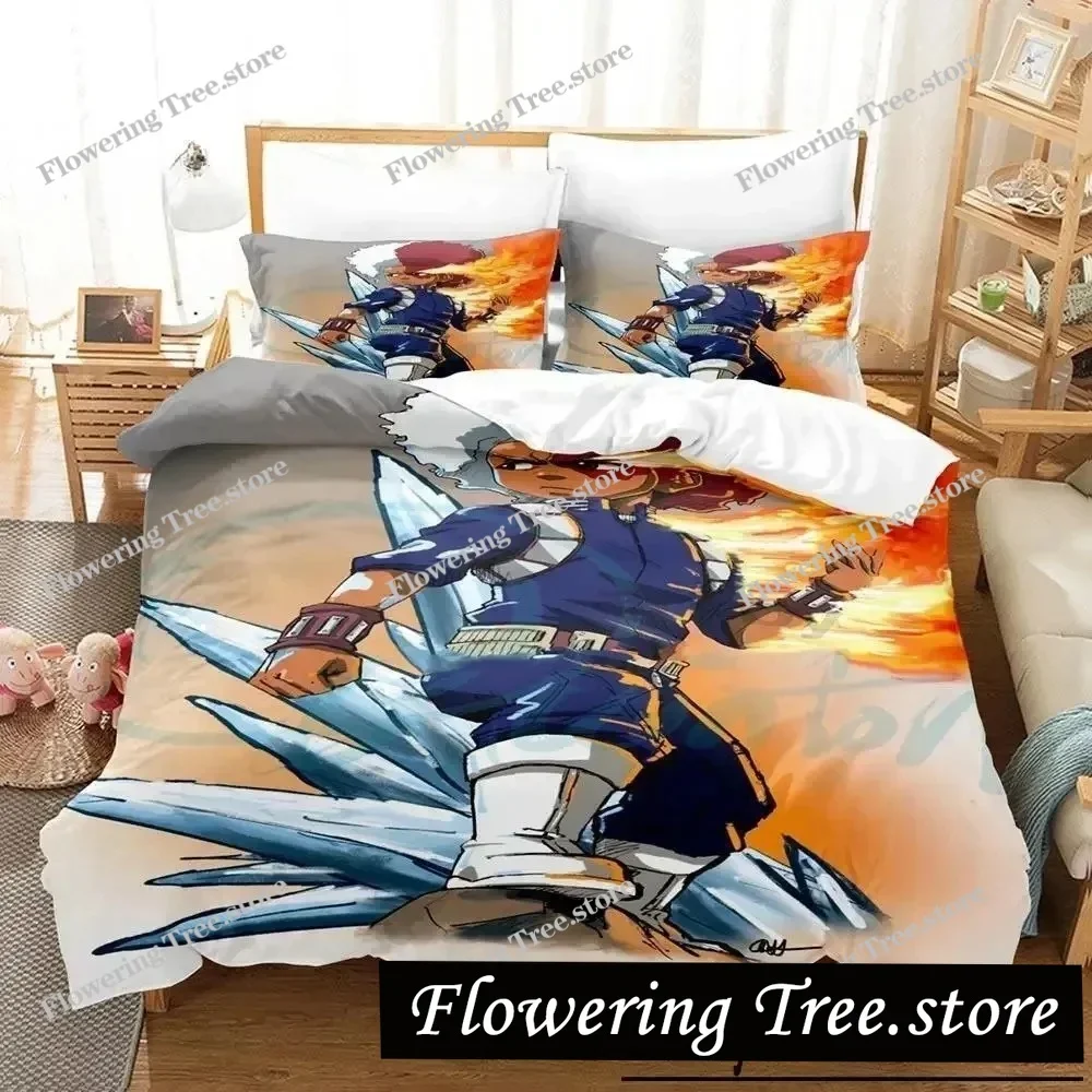 

New The Boondocks Bedding Set Single Twin Full Queen King Size Bed Set Aldult Kid Bedroom Duvetcover Sets 3D Anime Bed Sheet Set