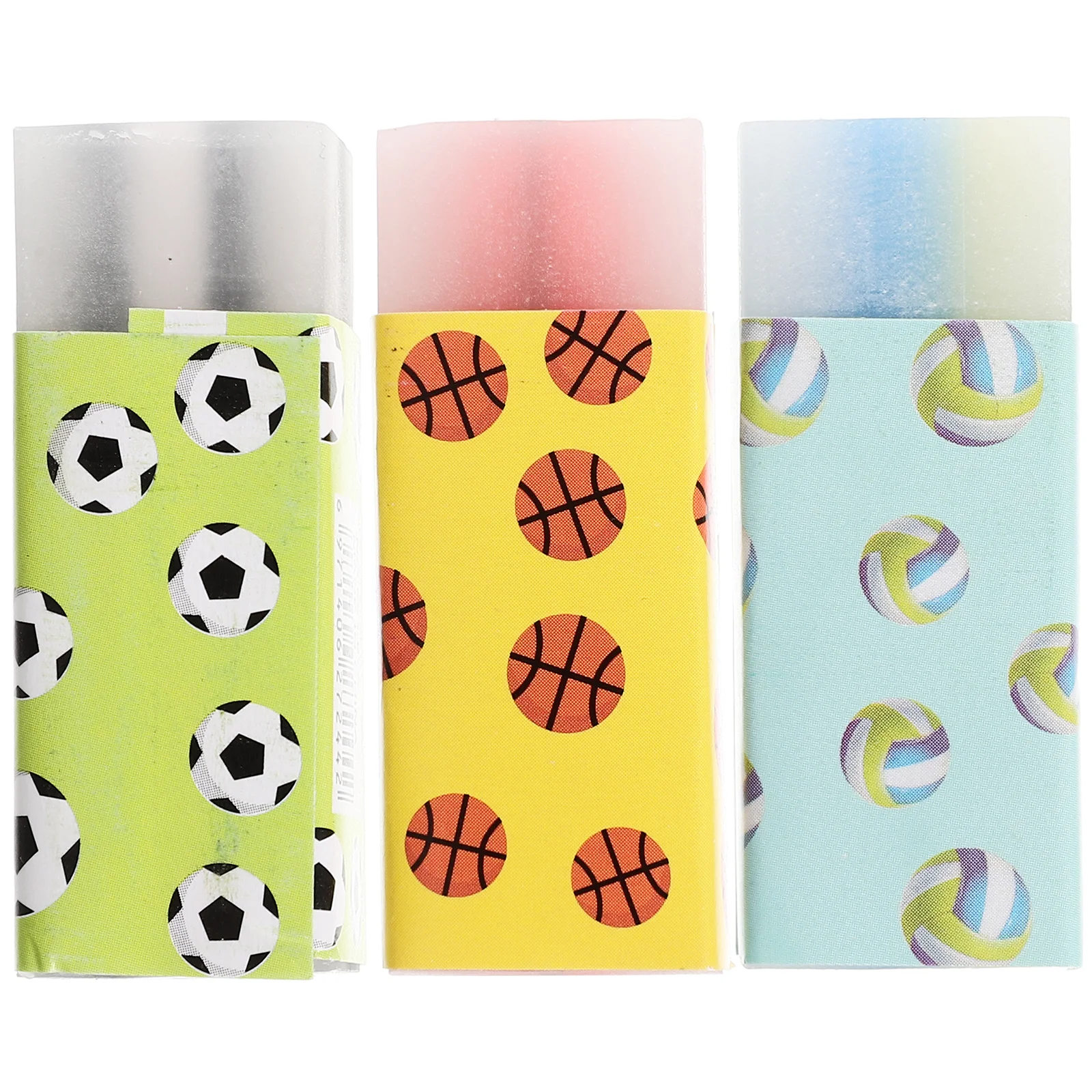 12-teilige kleine Radiergummis für Kinder, super pastellfarben, Mini-Niedliche Preise, Neuheitsernder