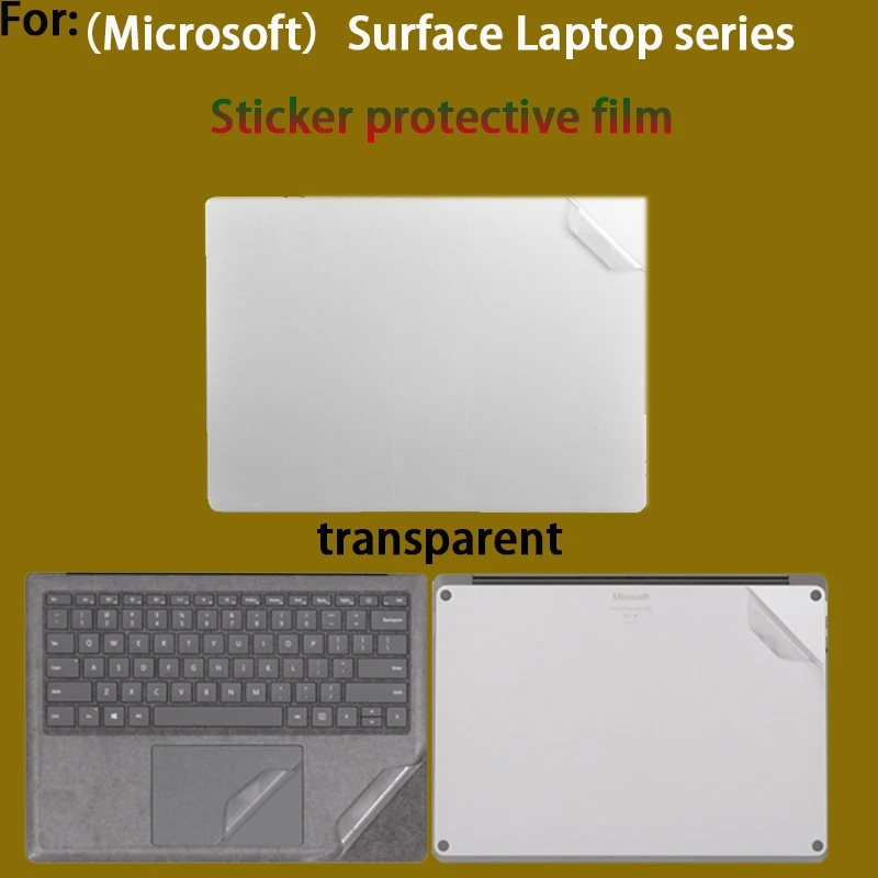 For Microsoft Surface Pro 12inch sticker Surface Laptop13inch protective film Laptop shell film Surface Pro11/10/9 fuselage film