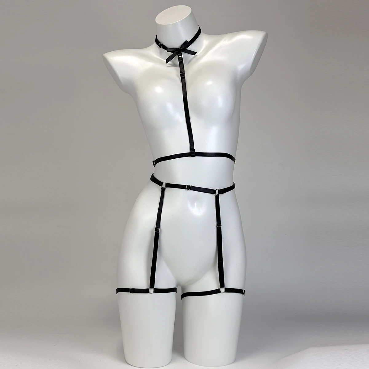 

2PCS Women's Elastic Body Decoration with Sexy Clothing Accessories Sexy Pure Desire Hot Girl Couple Jewelry