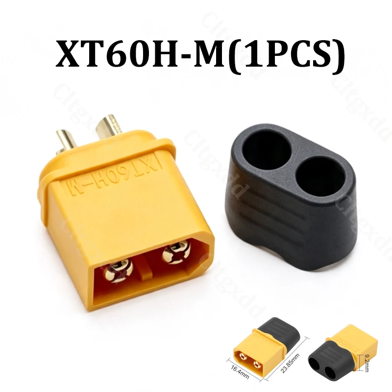 XT60 Stecker und Buchse - 8mm O-Ring-Anschluss 50cm AWG12 Weiches Silikonkabel für RC FPV UAV Lithium-Batterie ESC Ladetest – Detail 12