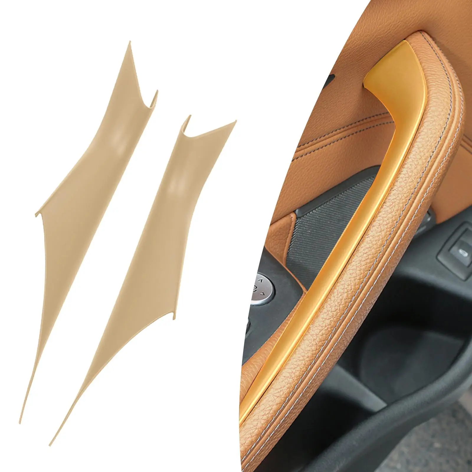 Inside Door Handle Trims Auto Accessories for BMW 5 Series 530 525LI