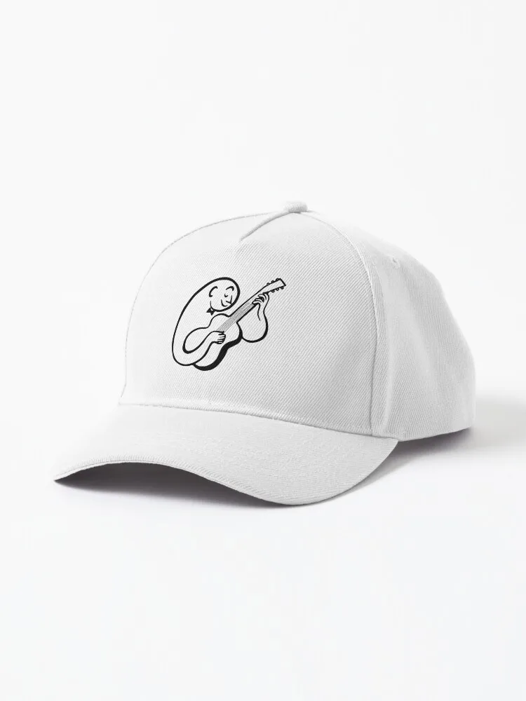 Guitar playing logo 50s Guild Guitars Cap  Men Wide Brimmed Casual Sports Caps