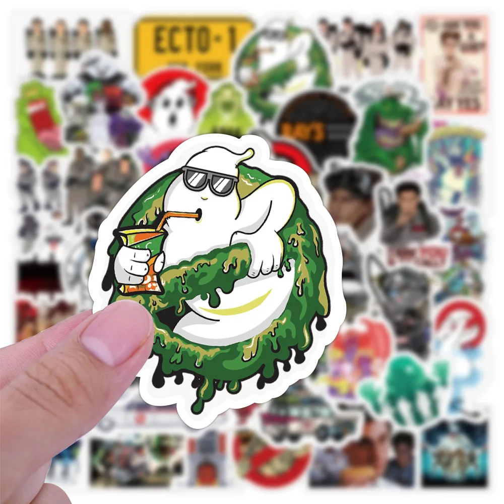 New Ghostbusters Stickers Cartoon Anime Sticker Skateboard Fridge Suitcase Phone Notebook Graffiti Sticker Children Gifts Toys