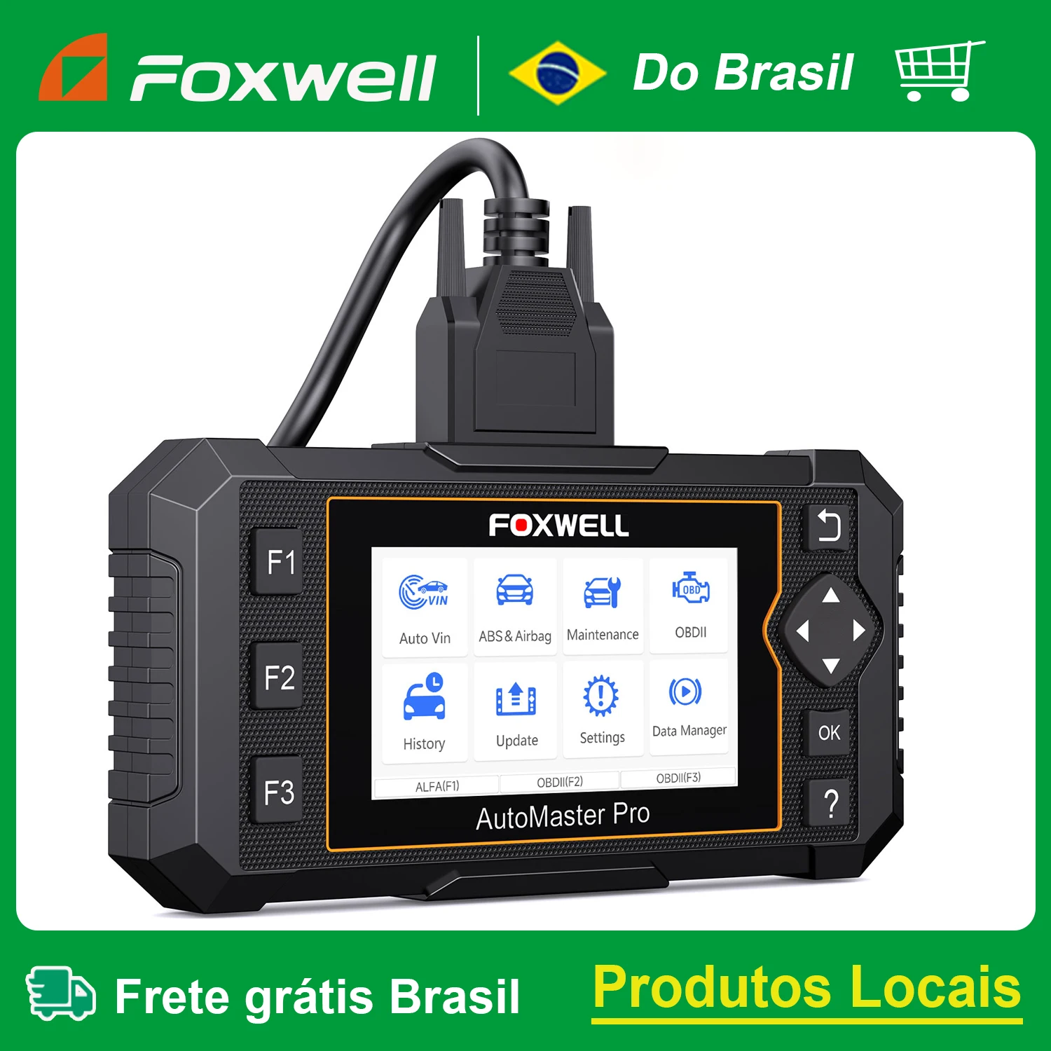 FOXWELL NT650 PRO Car OBD2 Automotive Scanner A/F Adjust SAS Oil EPB BRT TPS 26+ Reset Professional Auto OBD Diagnostic Tool