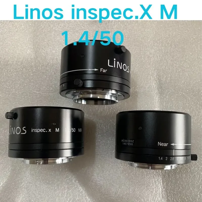 Second-hand test OK Linos inspec.X M 1.4/50 NIR Infrared Camera Industrial Lens