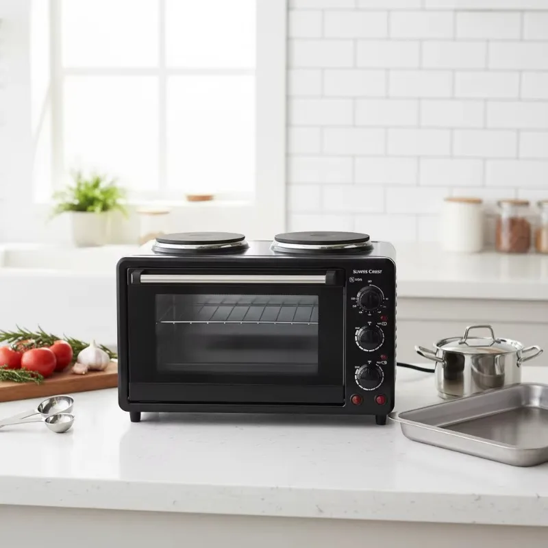 Multifunctional Electric Oven For  Use Energy Efficient Class Digital Toast Oven Bake Function Kitchenware