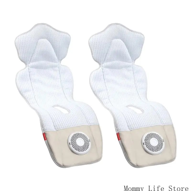 

Регулируемые коляски охлаждающие коврик мягкая ткань 3 скорость вентилятора Универсальная для сидений