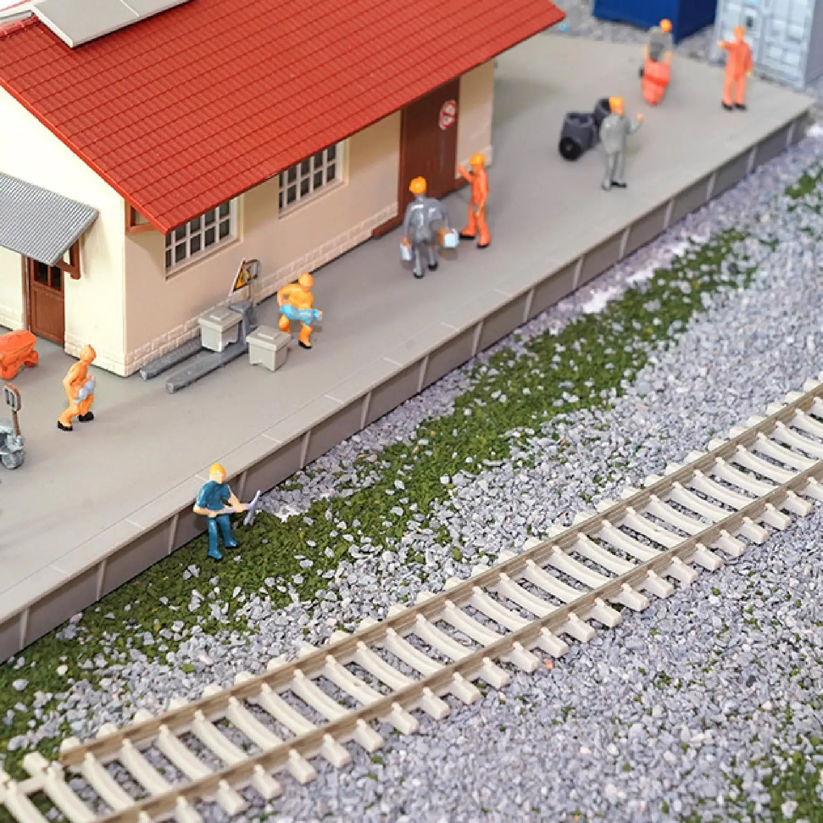 

Model Train Track Accessories Curved Track Gift for Kids DIY Railroad Track