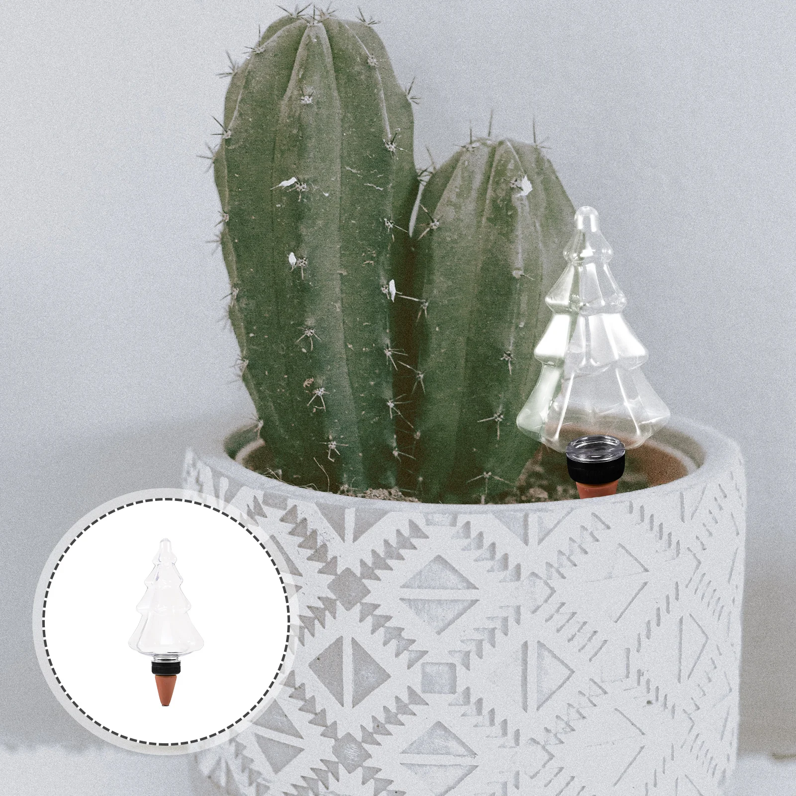 شجرة عيد الميلاد التلقائي سقي النباتات جهاز الري الذاتي للنباتات بوعاء حديقة بونساي داخلي في الهواء الطلق أداة سقي بطيئة #6