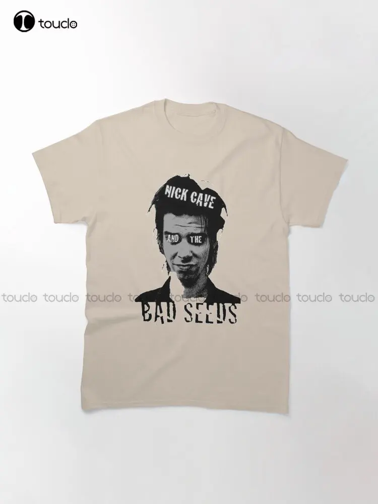 Nick Cave - Nicholas Edward Cave Classic T-Shirt Custom Aldult Teen Unisex Digital Printing Tee Shirts Custom Gift Xs-5Xl Tshirt