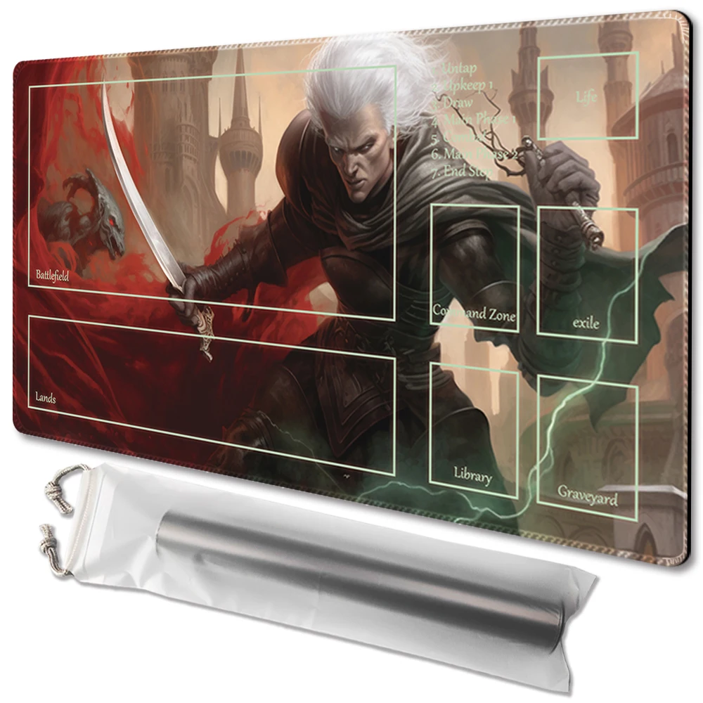 

Lysander- Board Game TCG Playmat Table Mat Game Size 60X35 CM Mousepad Compatible for MTG CCG