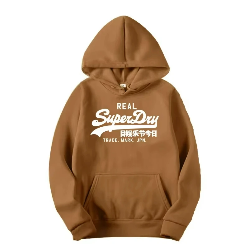 Fashion Trend Brand Cartoon Graphic Superdry Letter Print Couple Hoody Pullover Hoodie Sweatshirts Hip Hop Harajuku Streetwear