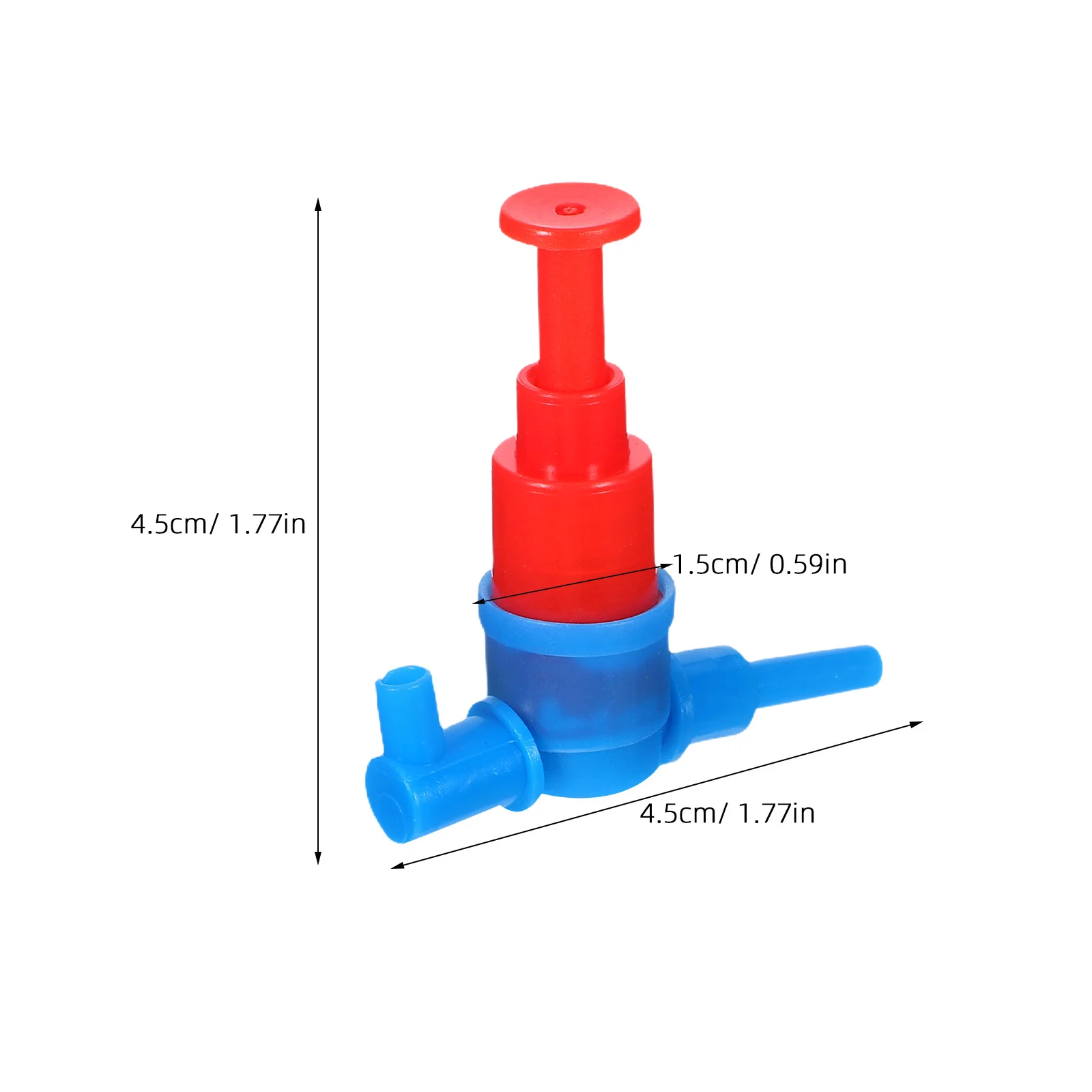 50 قطعة مضخة بديلة للبندقية مضخة بلاستيكية عالية الكفاءة لبنادق المياه تركيب سريع تصميم متين متوافق مع معظم #2