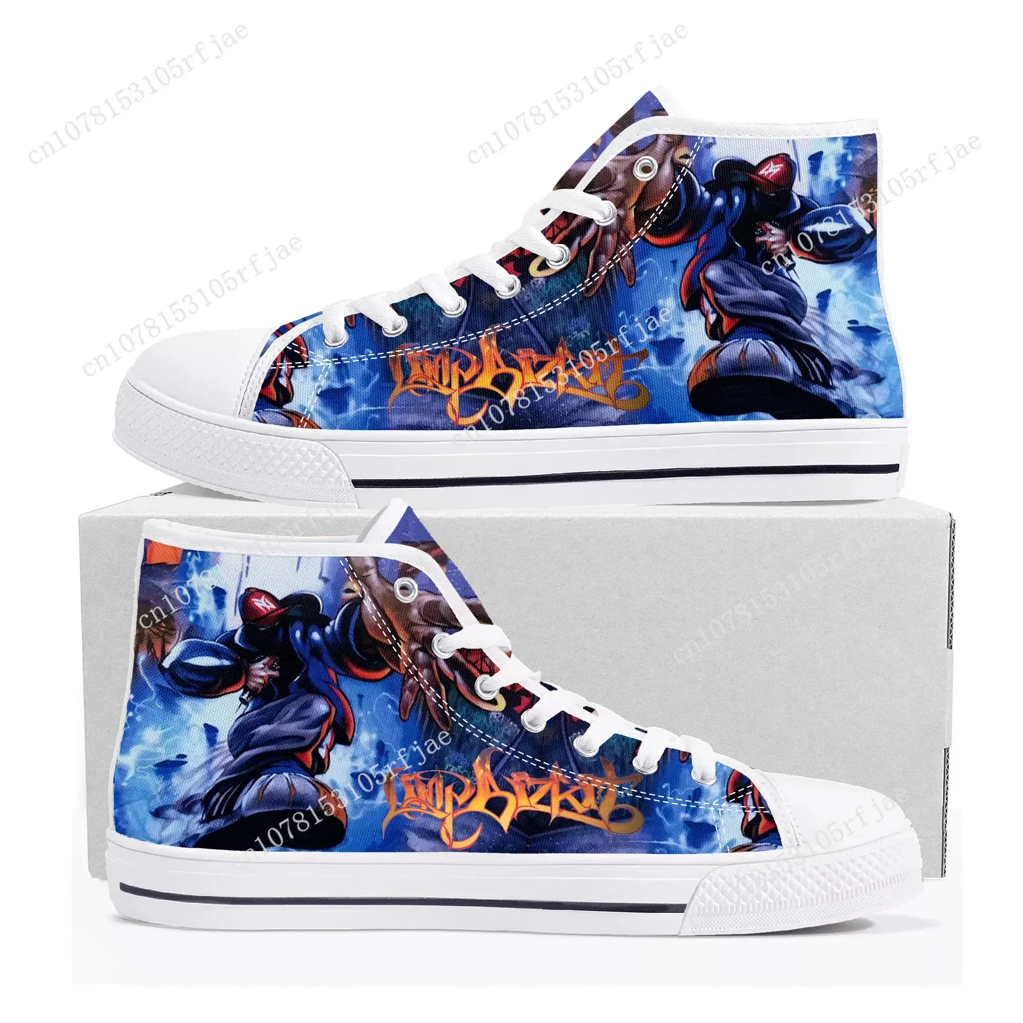 Limp Bizkit Rock Band High Top High Quality Sneakers Mens Womens Teenager Canvas Sneaker Casual Couple Shoes Custom Made Shoe