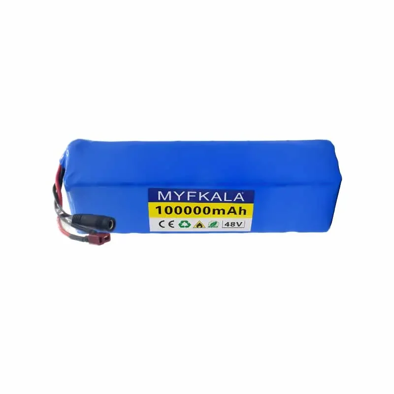 Brand New 13S3P 48V 100Ah 18650 Lithium Battery Pack + Built-in  BMS 500-1000W Electric Bicycle Battery