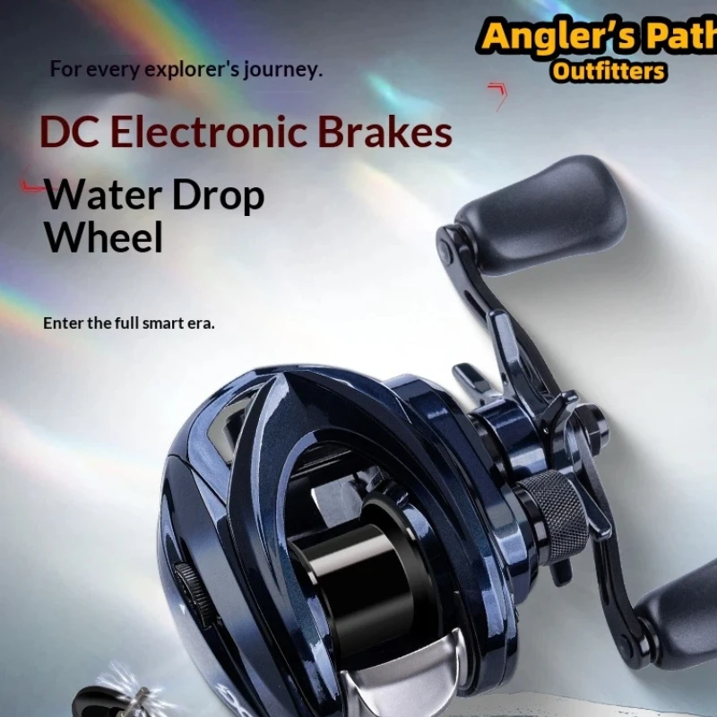 

Diaomi Dc Baitcasting Reel Electric Brake Anti Backlash 11 Plus 1 Stainless Bearing 140g Light General Long Casting Lure Fishing
