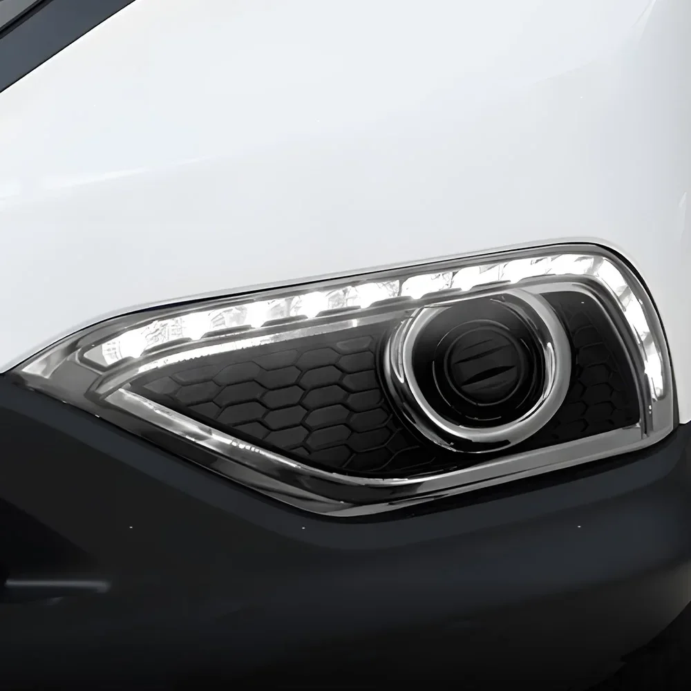 Front Bumper For Honda CRV 2012-2014 Upgrade LED Dynamic Daytime Running Light Car light Assembly Tool Accessories
