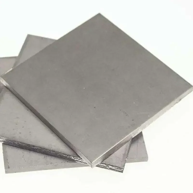 TC4 gr5 Titanium Ti Plate Sheet 0.5mm- 2mm Thickness 100X100mm customize with High Hardness titanium plate