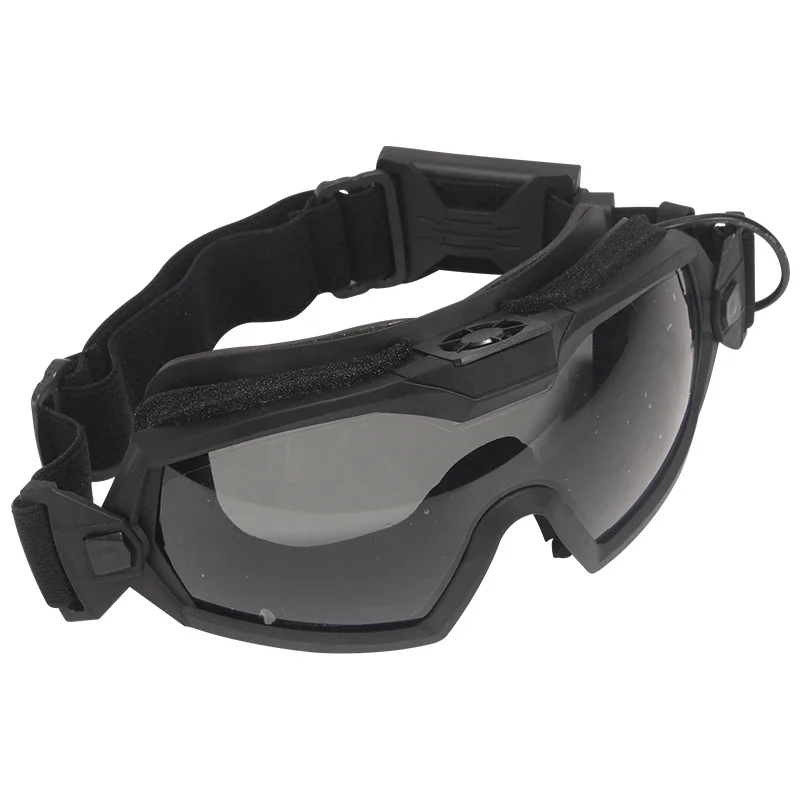 Riot-proof, wind-proof and sand-proof fragment safety lenses, multi-functional goggles