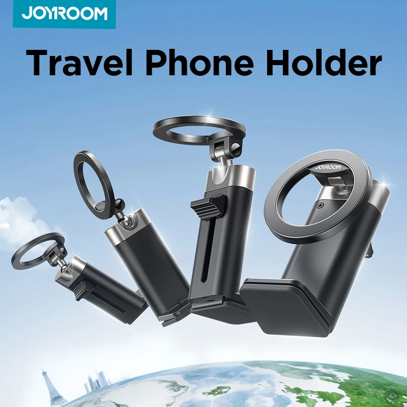 

Joyroom Airplane Phone Holder Magnetic Travel Essentials Flexible Rotation Hands-Free Airplane Phone Mount for iPhone 15 Pro Max