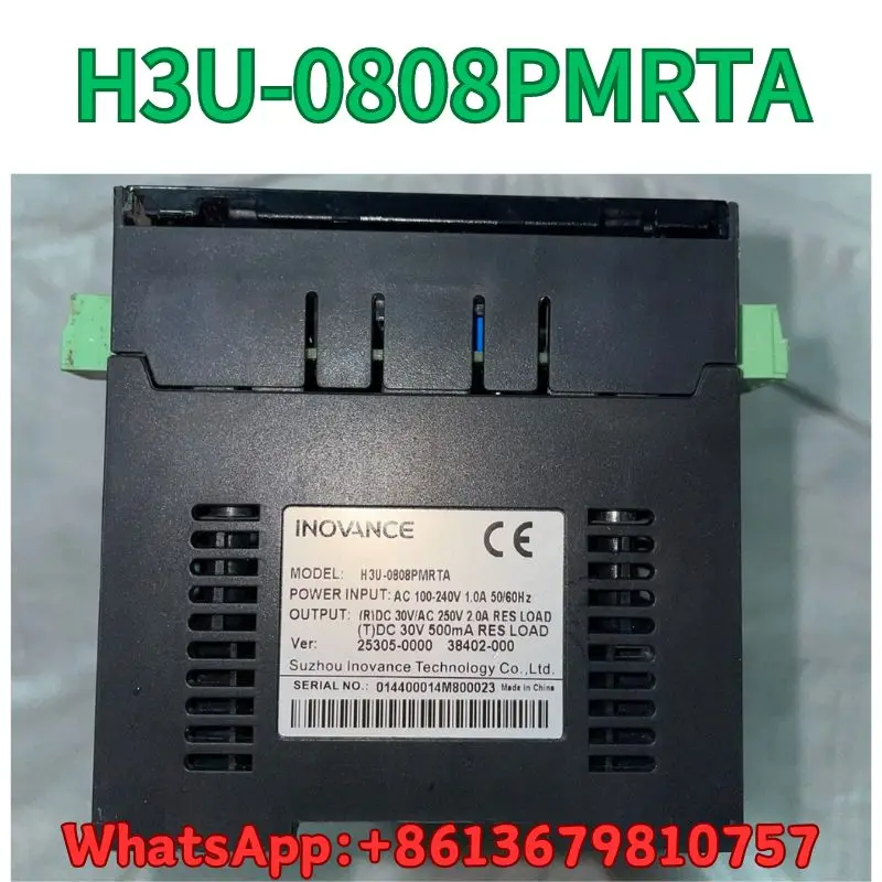 second-hand PLC H3U-0808PMRTA test OK Fast Shipping