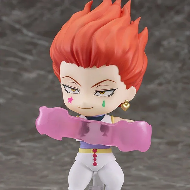 10cm Anime Hunter×hunter Mini Figure Q Edition Hisoka Action Figure 1444# Figurine Movable Model PVC Collection Statue Toys Gift