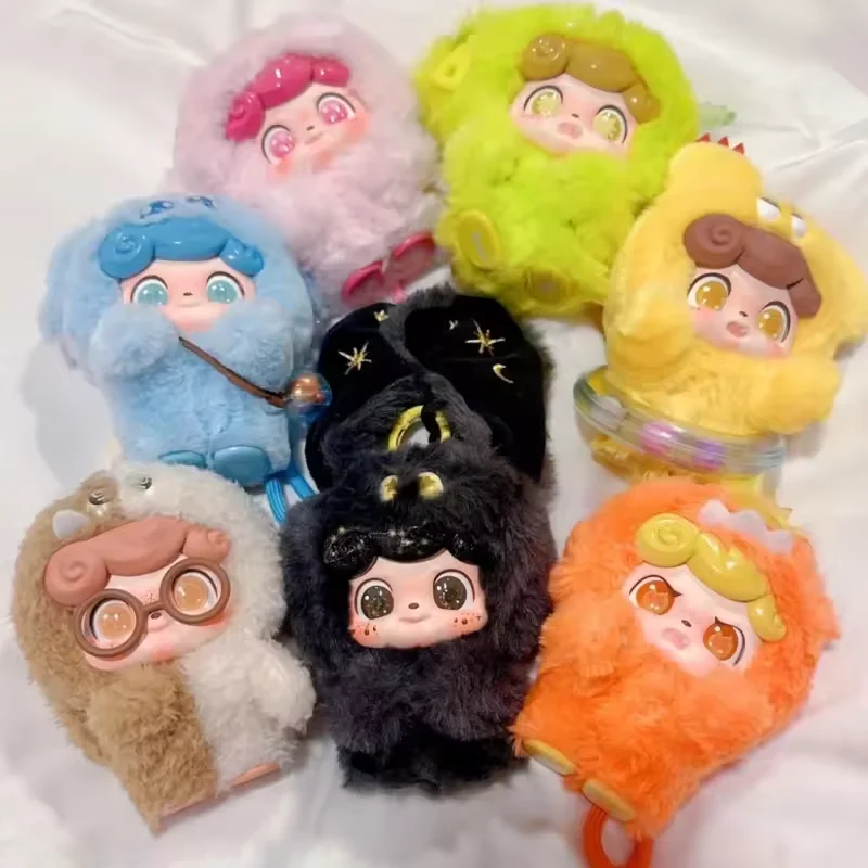 

Qkid Emotional Hairy Monsters Series Blind Box Cute Plush Doll Surpris Mystery Box Model Cartoon Desktop Decor Toy Birthday Gift