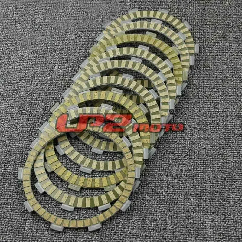 Clutch Friction Plates Discs for Suzuki RF400 GK78A 1993-1997 GSX400 Impulse Type S 94 95 96 97 98 99 1994-1999 RF400 RV/RP/RR