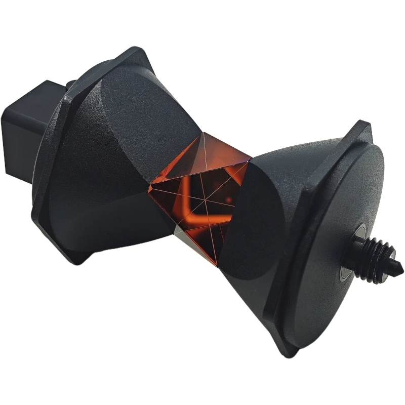 GRZ122 High Accurate 360 Degree Reflective Prism with Metal Holder, for Leica ATR Total-Station Topography Survey Reflector