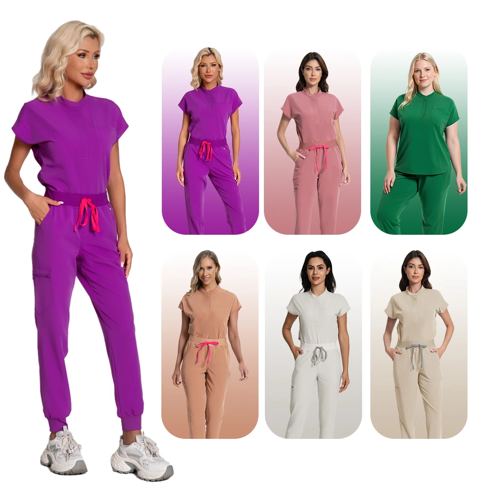 uniformes-medicos-kungfu-scrubs-para-enfermeras-conjunto-de-uniformes-medicos-para-mujer-antibacterianos-resistentes-a-las-arrugas-camisa-y-pantalon-resistentes-a-la-decoloracion-ropa-para-medicos